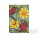 Ladybug Dragons Spring Greeting Cards