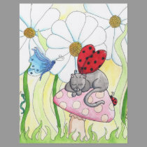 Ladybug Fairy Cat flyers