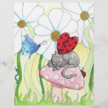 Ladybug Fairy Cat Full Color Flyer