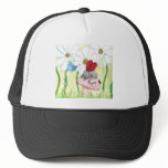Ladybug Fairy Cat Mesh Hats