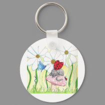 Ladybug Fairy Cat keychains