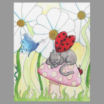 Ladybug Fairy Cat letterhead