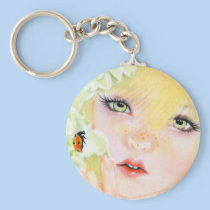 Ladybug Fairy Keychain keychains