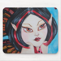 Ladybug Fairy Mousepad mousepads