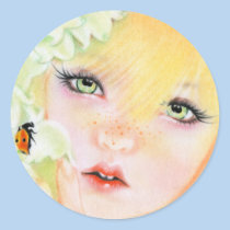 Ladybug fairy sticker stickers