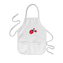 ladybug family apron