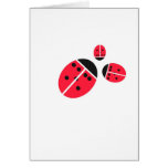 ladybug family greeting cards