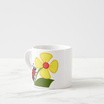 Ladybug Flower mugs