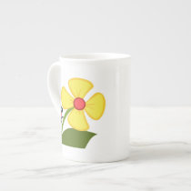Ladybug Flower mugs