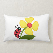 Ladybug Flower pillows