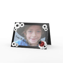 Ladybug Frame Card