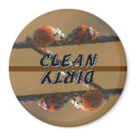 Ladybug Friends Animal Dishwasher Magnet