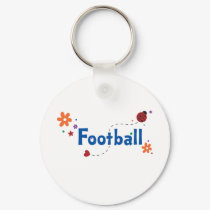 Ladybug Garden Football keychains