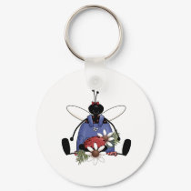Ladybug Garden Keychain