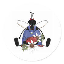 Ladybug Garden stickers