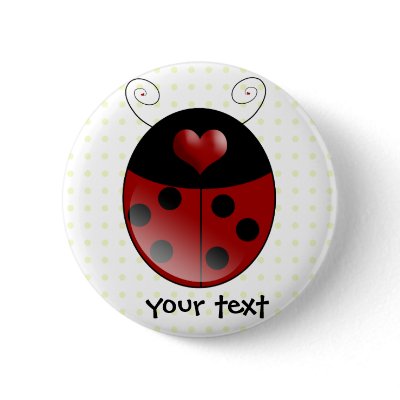 Ladybug Gifts Pin Zazzle_button Ladybug Gifts Pin Zazzle_button