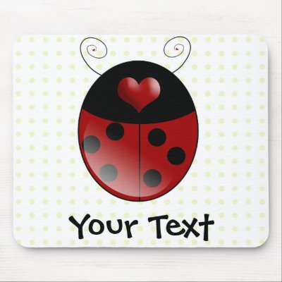 Ladybug Gifts Mouse Pad Zazzle_mousepad