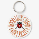 LADYBUG GOOD LUCK CHARM KEYCHAIN by mr_bill2 LADYBUG GOOD LUCK CHARM KEYCHAIN