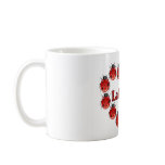 Ladybug Heart Coffee Mug