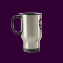 Ladybug Heart Travel Coffee Mug