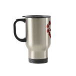 Ladybug Heart Travel Coffee Mug