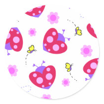 ladybug hearts. stickers by margaret40 ladybug hearts. stickers
