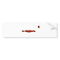 ladybug invasion bumper stickers by harsenagel ladybug invasion bumper stickers