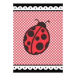 Ladybug Invitations
