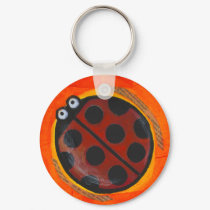 Ladybug keychains by cartoongoddess Ladybug keychains