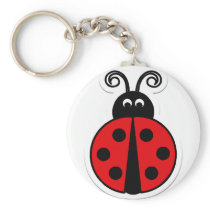 ladybug key chain
