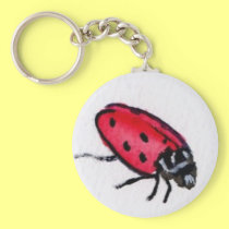 Ladybug Keychain