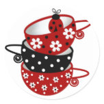 Ladybug Kitchen Sticker - SRF