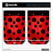 Ladybug Ladybird custom hard drive skin skins