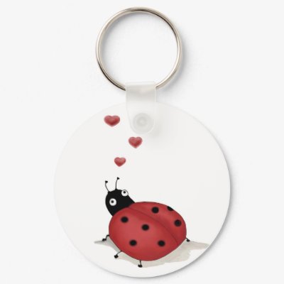 Ladybug Ladybug Keychains by MANolan