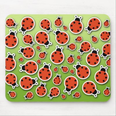 Ladybug Ladybug mouse pad