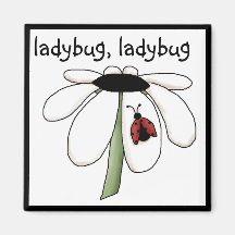 Ladybug Ladybug Tshirts and Gifts Refrigerator Magnets