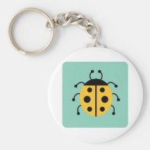 Ladybug Ladybugs Bug Bugs Funny Insect Cute Keychain