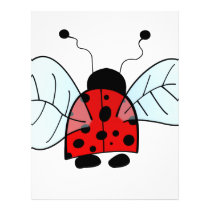 Ladybug Letterhead Template
