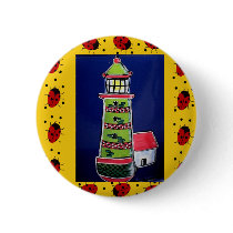 Ladybug Lighthouses buttons