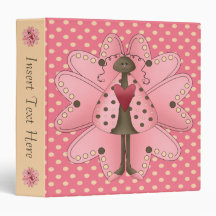 Ladybug Love Avery Binder
