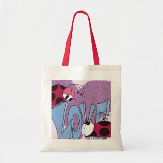 Ladybug Love~ Budget Tote Bag