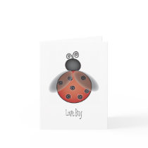 Ladybug, Love Bug cards
