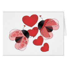 Ladybug Love Card