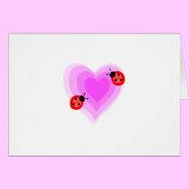 Ladybug Love cards