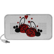 Ladybug Love iPhone Speakers