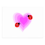 Ladybug Love Postcards