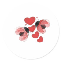 Ladybug Love stickers