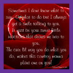 Ladybug Love with Poem Poster posters