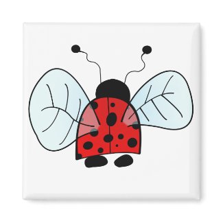 Ladybug magnet
