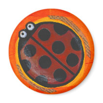 Ladybug magnets